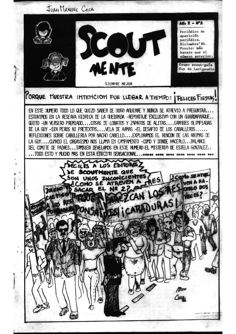 Tapa del Scoutmente N° 2