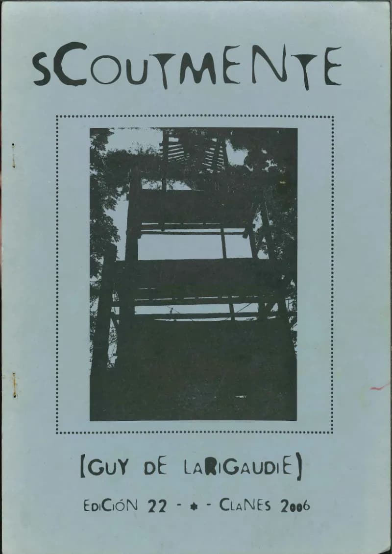 Tapa del Scoutmente N° 22