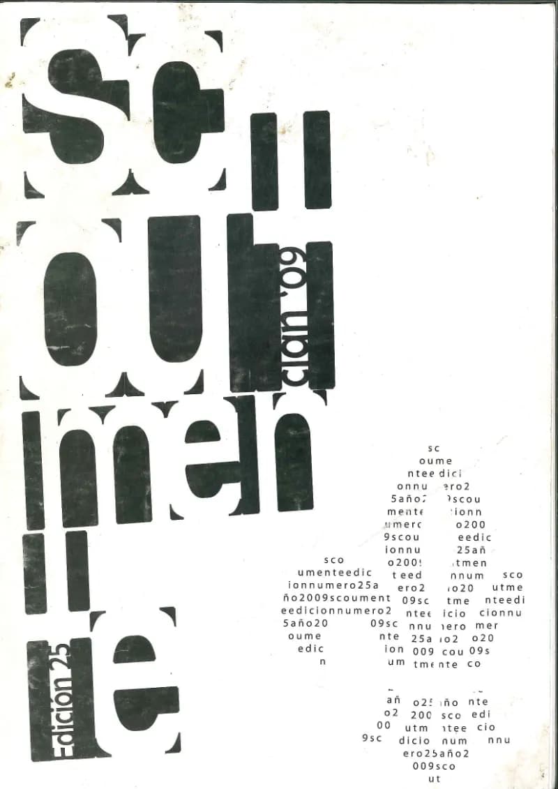 Tapa del Scoutmente N° 25