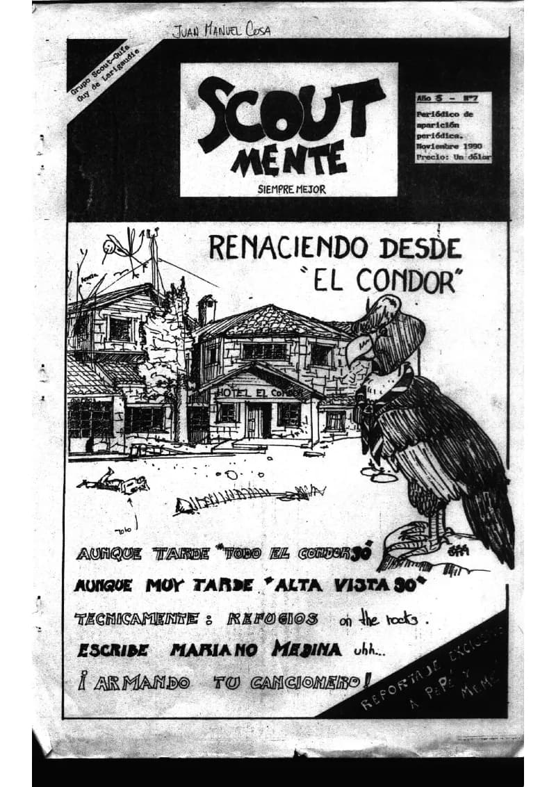 Tapa del Scoutmente N° 7